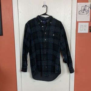 Vintage Ralph Lauren Plaid Corduroy Work Shirt